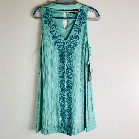 Luxology dress boho embroidered choker collar - Picture 5 of 8